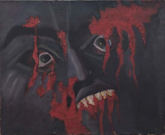 La Civilisation du Napalm—Wahshiyat al Napalm (Sang et Liberté), 1968, by Aref El Rayess