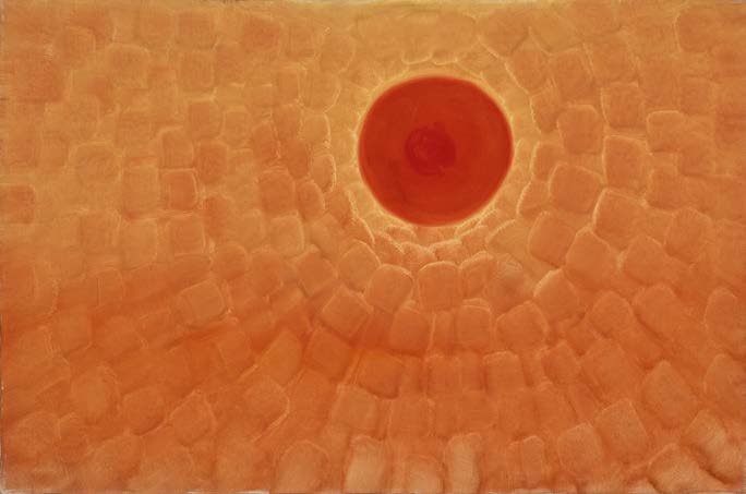 Soleil Rouge, 1982, by Aref El Rayess