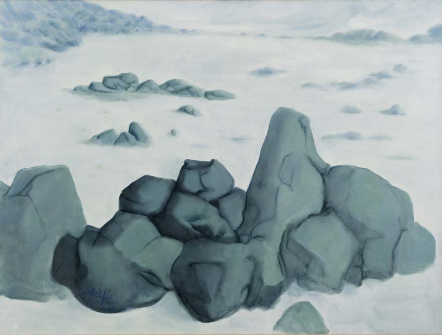 Tariq Altaef (Road to Taef), 1988, by Aref El Rayess